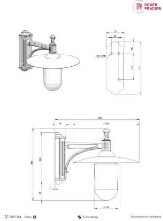 Außenlampe Landhaus